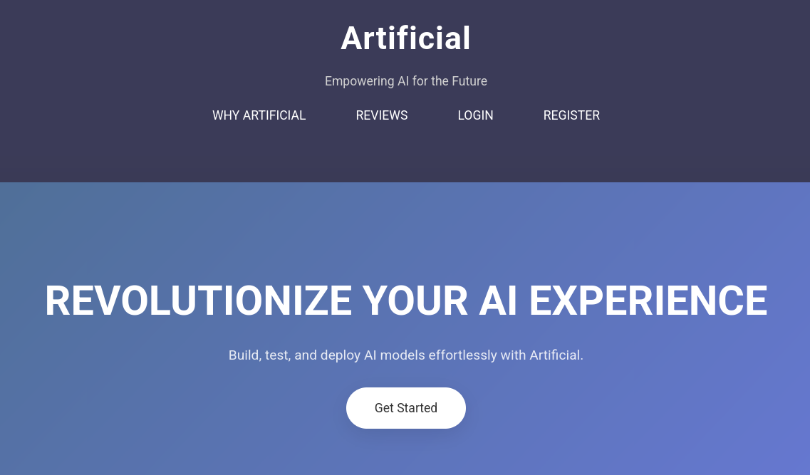 Web page that revolutionizes my AI experience
