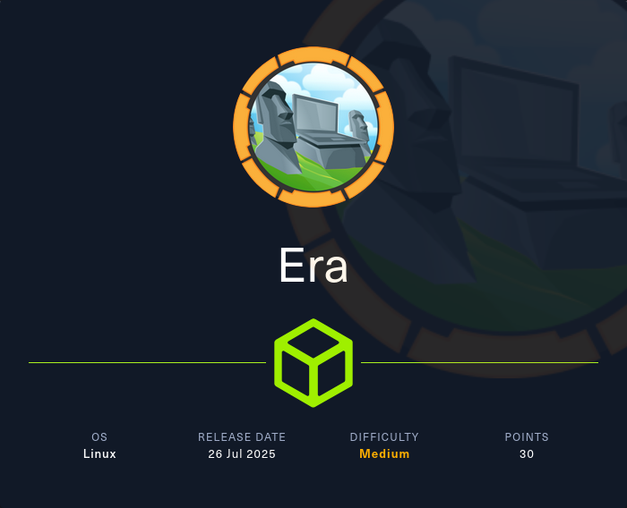 Machine Card showing Era as a medium Linux machine