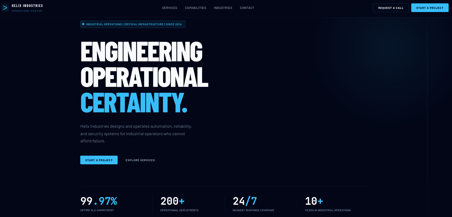 Generic page for OT and ICS security