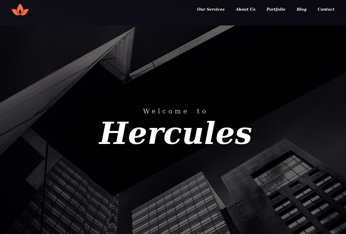 Web page for Hercules