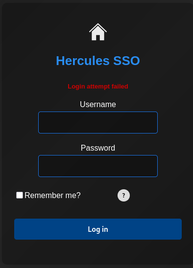 Login window responding to valid username