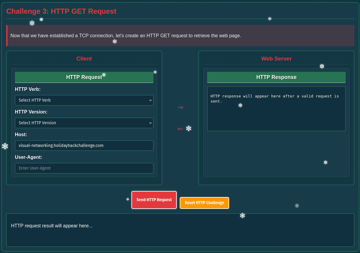 Building a HTTP request
