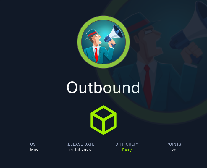 Machine Card showing Outbound as an easy Linux machine